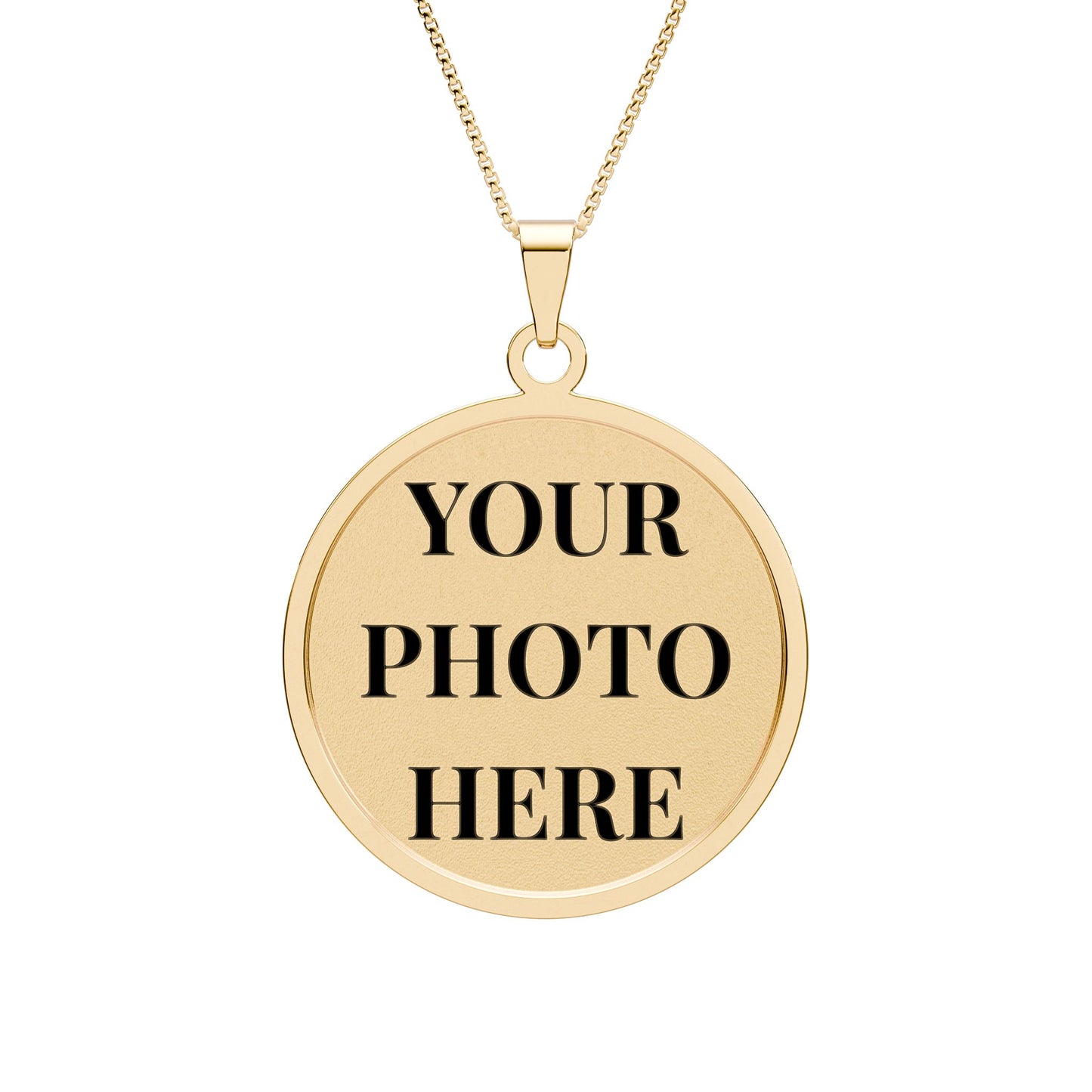 Round Photo Pendant | Custom Necklace | Meaningful Gift for Any Occasion