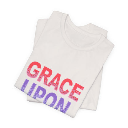 Inspirational Grace Upon Grace Shirt | Christian Typography Tee | Thoughtful Gift Idea