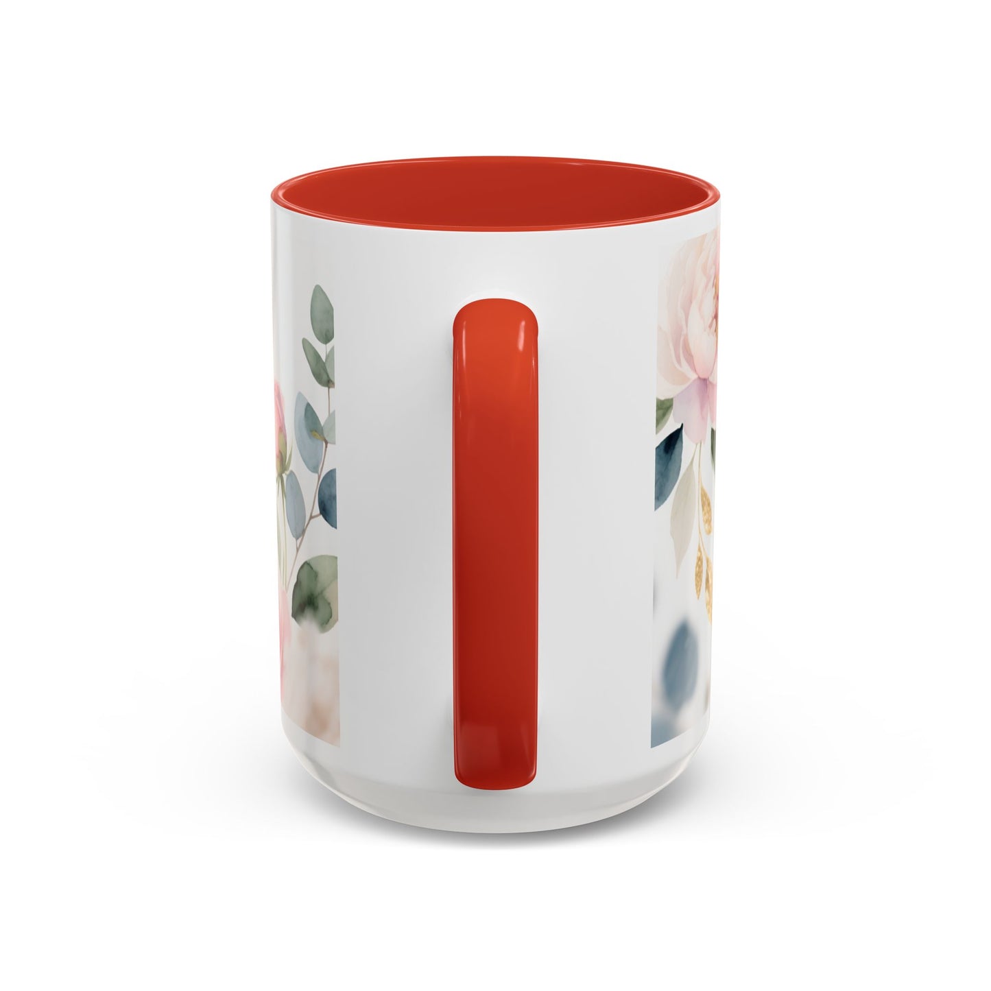 Grace Upon Grace Coffee Mug — Floral John 1:16 Scripture Accent Mug