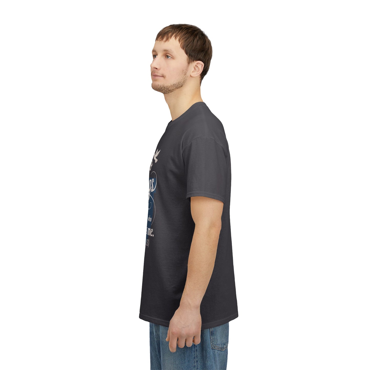 Philippians 4:13 Cotton Tee — "I Can Do All Things" Christian Prayer T-Shirt