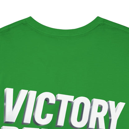 Victory Belongs to Jesus T-Shirt — Heavyweight Christian Faith Tee
