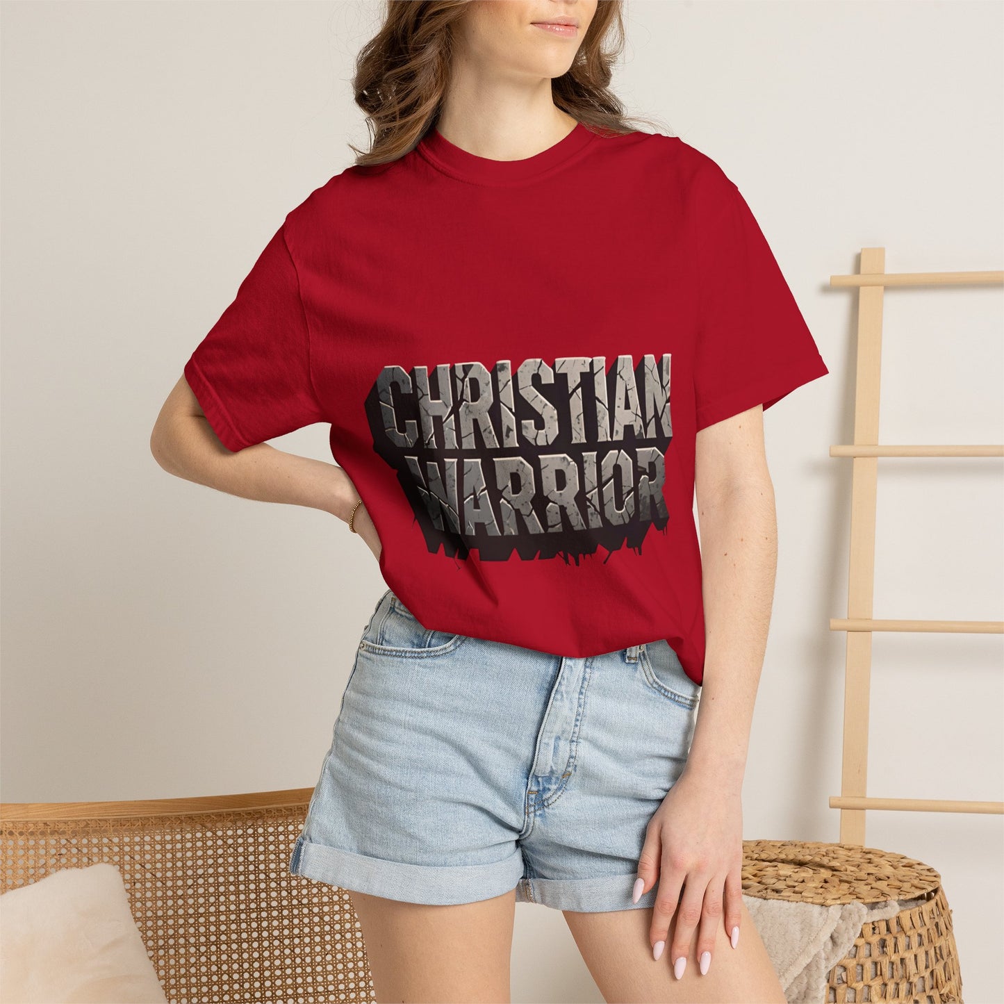 Christian Warrior T-Shirt — Bold Faith Graphic Tee