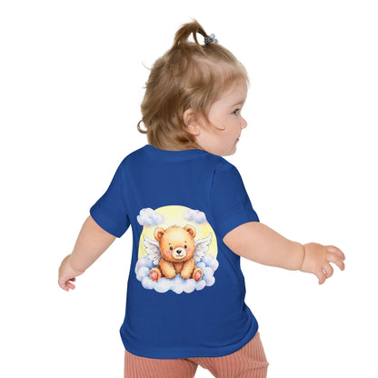 Baby T-Shirt — Personalized "God's Little Angel" Teddy Design