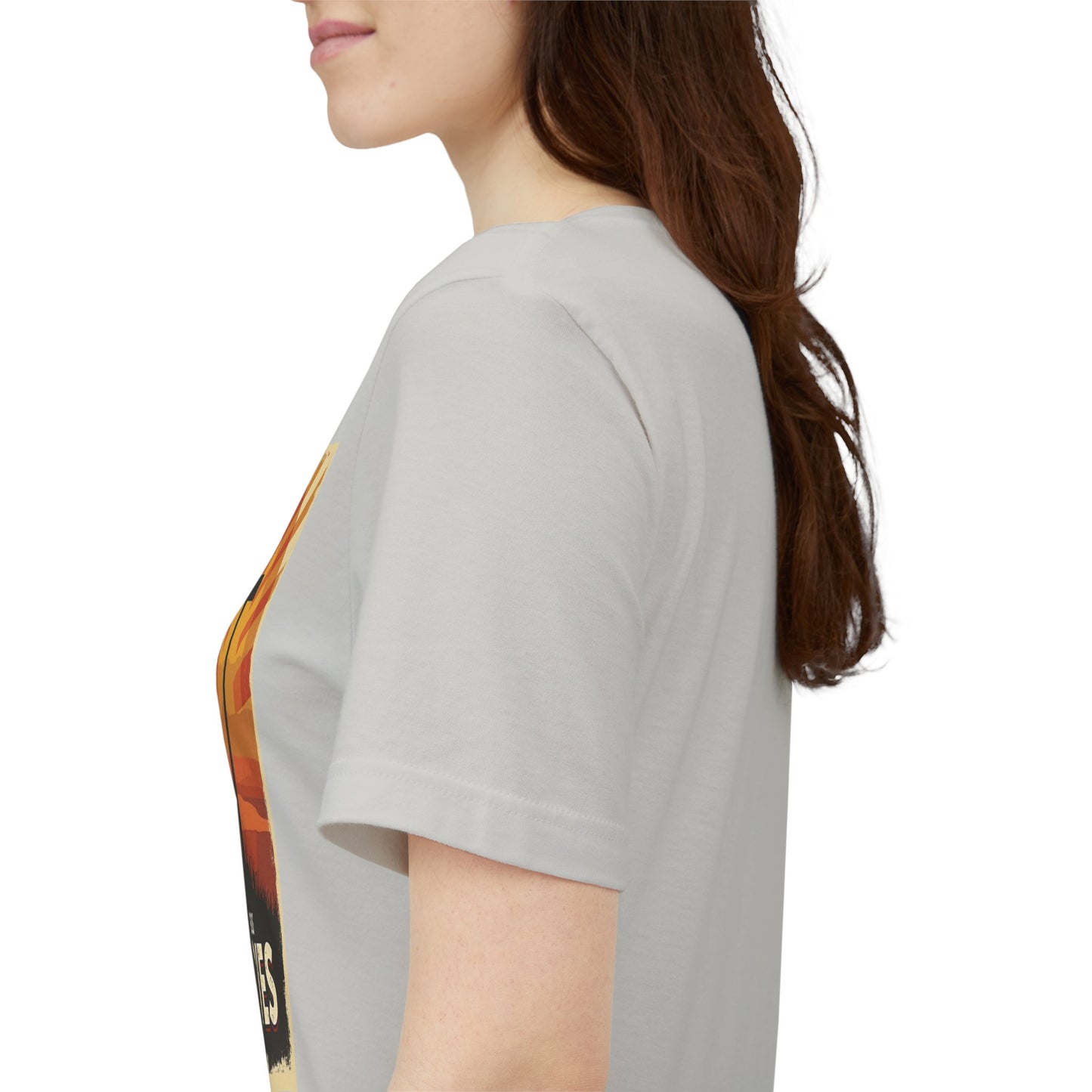 Jesus Saves Cross tee | Christian faith shirt, sunrise graphic | Perfect Gift for Mom and Dad | Friends and Family Shirt