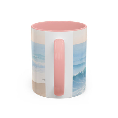 Psalm 46:10 Ocean Coffee Mug – "Be Still and Know That I Am God" Inspirational Ceramic