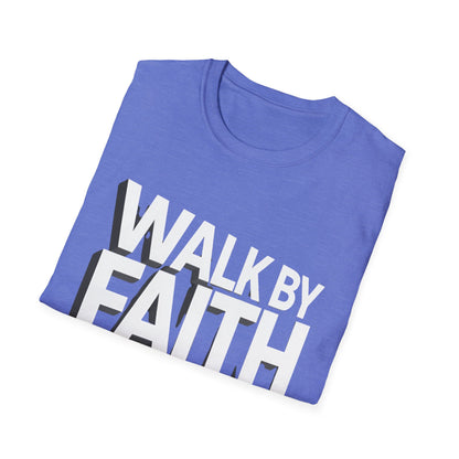 Walk By Faith T-Shirt — Womens/Mens Faith Graphic Tee