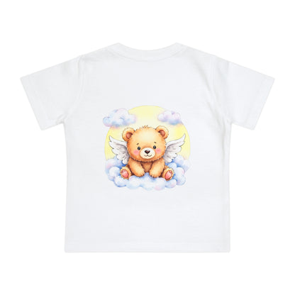 Baby T-Shirt — Personalized "God's Little Angel" Teddy Design