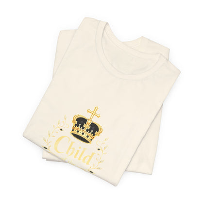 Child of the King T-Shirt | Romans 8:17 Christian Crown Tee | Perfect Gift for Believers  | Thoughtful Christian Gift
