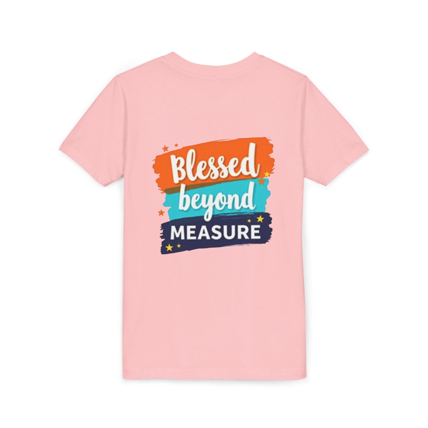 Blessed Beyond Measure Youth Tee | Inspirational Kids Shirt, Faith Design