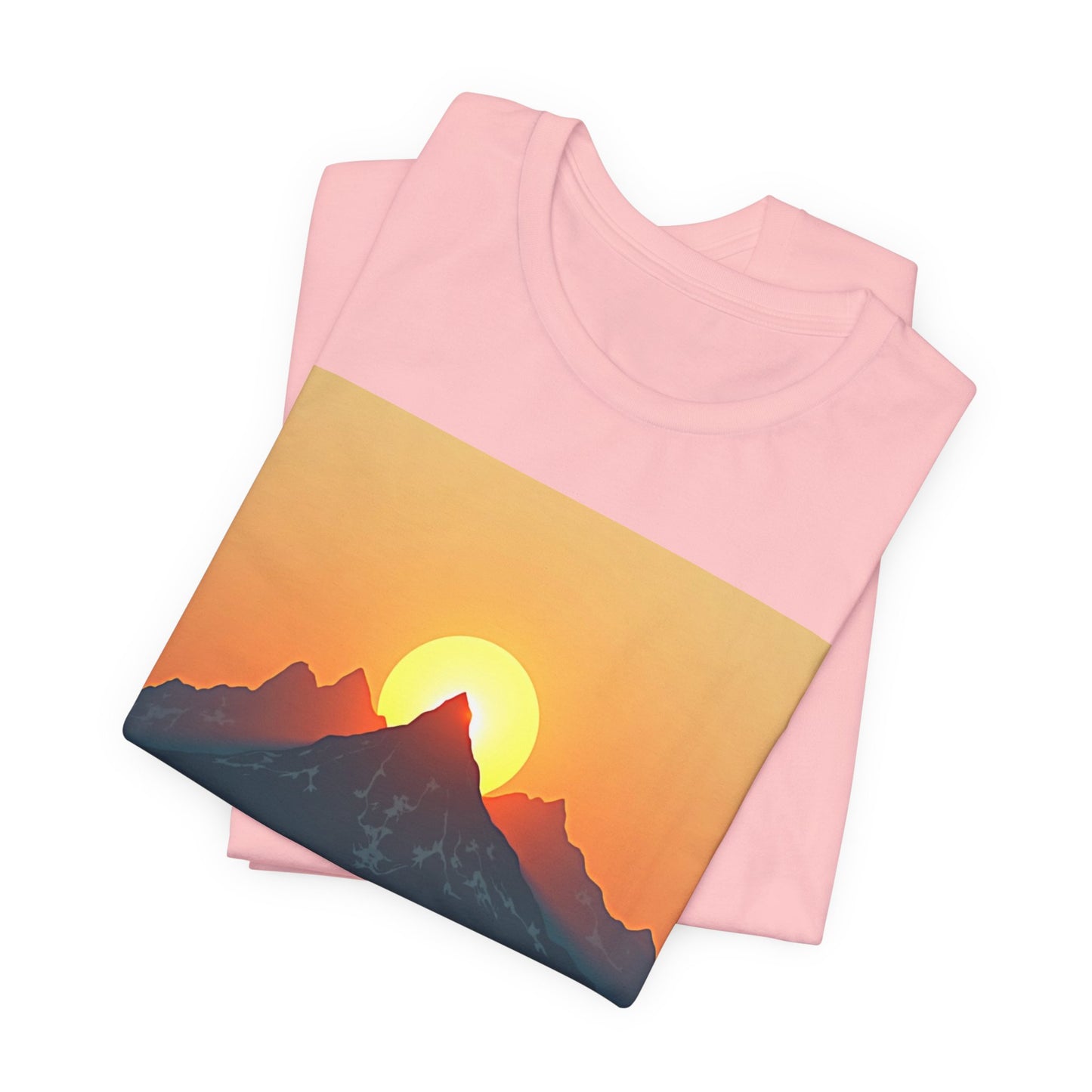Faith Can Move Mountains T-Shirt | Mountain Sunrise Matthew 17:20 | Meaningful Gift for believers | Perfect for Everyone