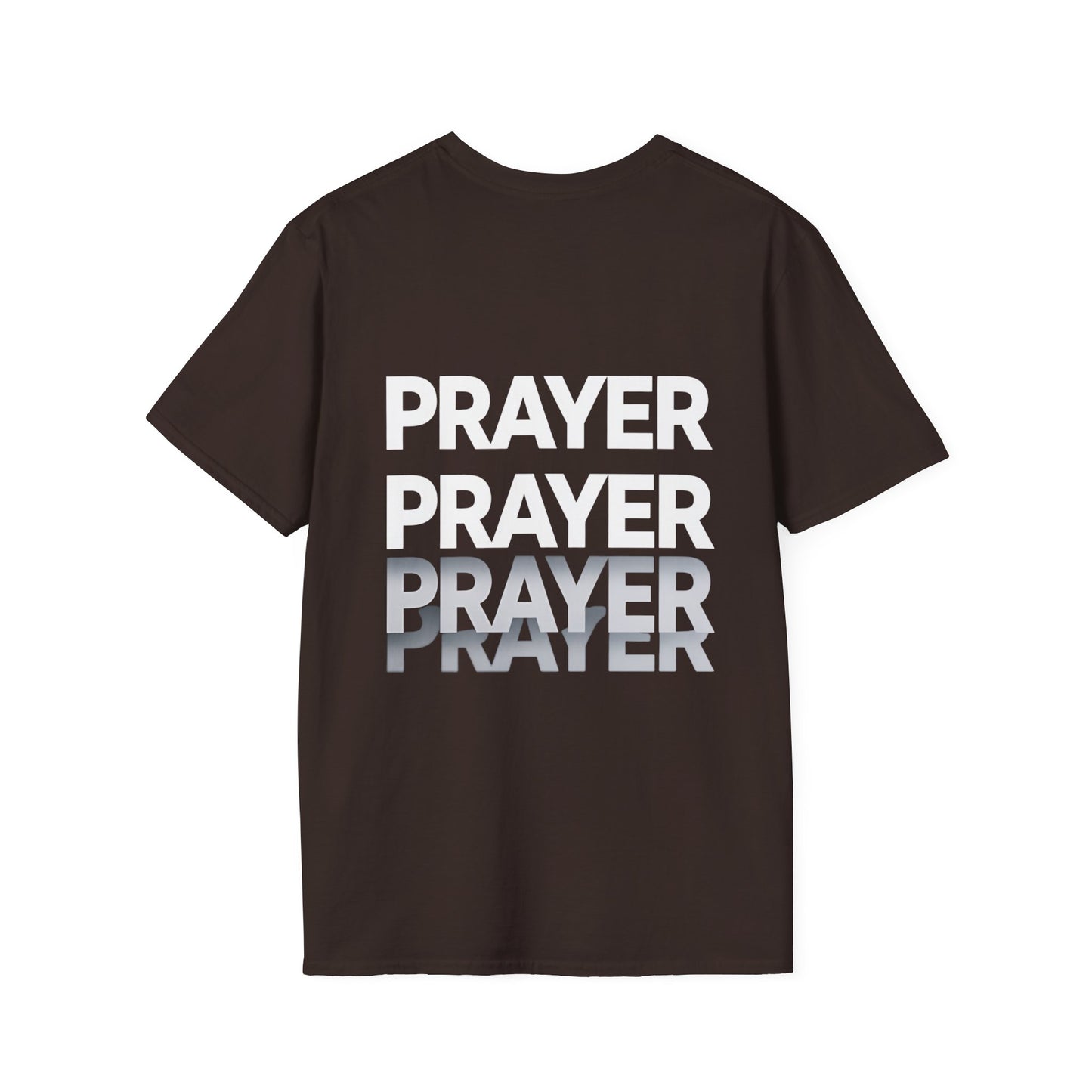 Prayer Repeat T-Shirt | Bold Spiritual Graphic Tee Gift