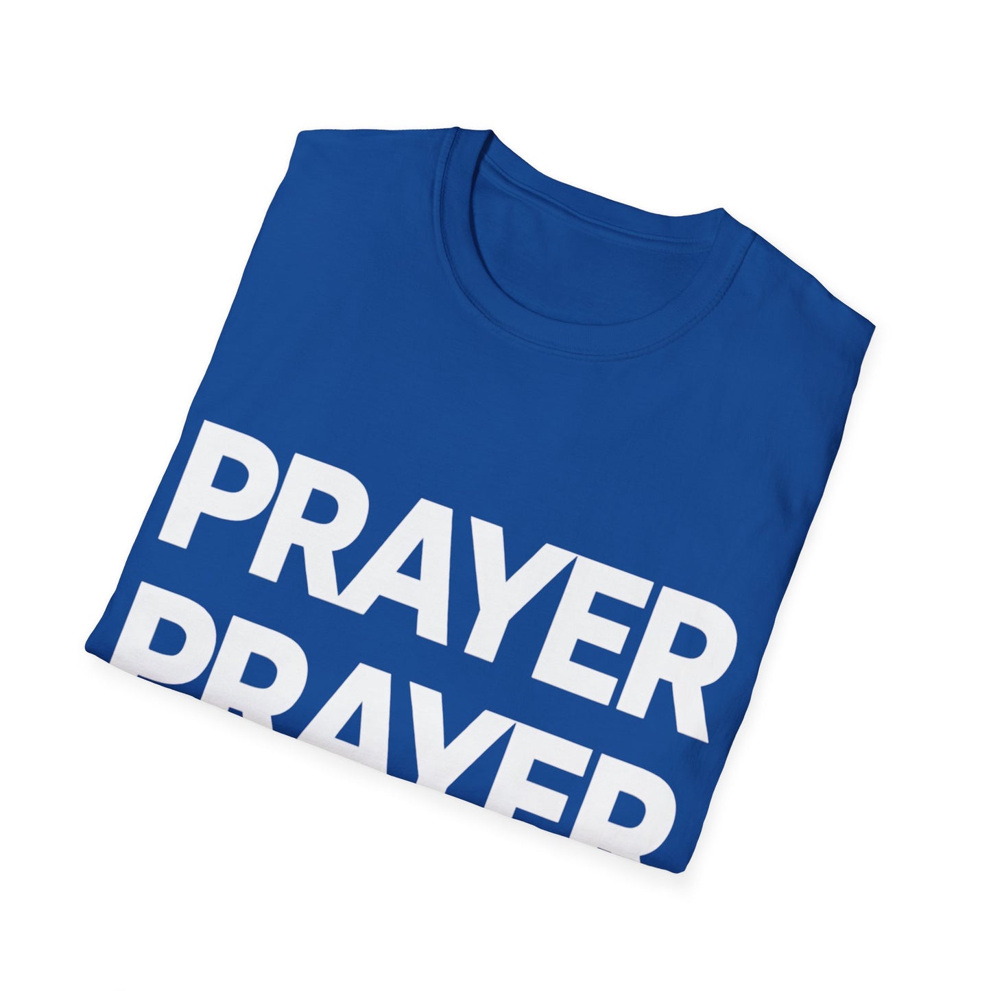 Prayer Repeat T-Shirt | Bold Spiritual Graphic Tee Gift