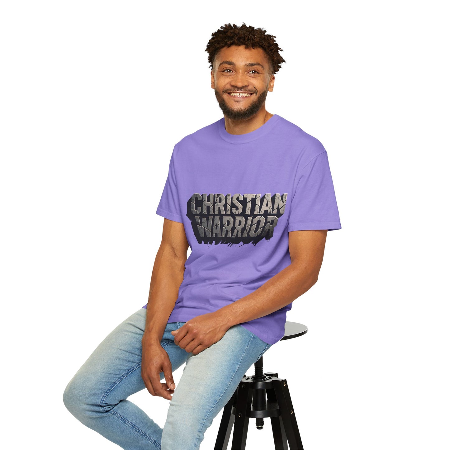 Christian Warrior T-Shirt — Bold Faith Graphic Tee