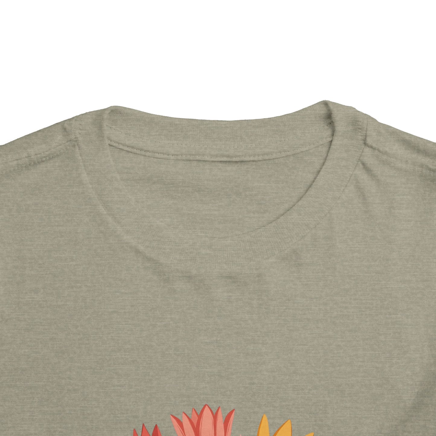 Cute Tulip Floral Christ Tee for Toddlers | Daily Faith Inspiration | Ideal Gift for Kids