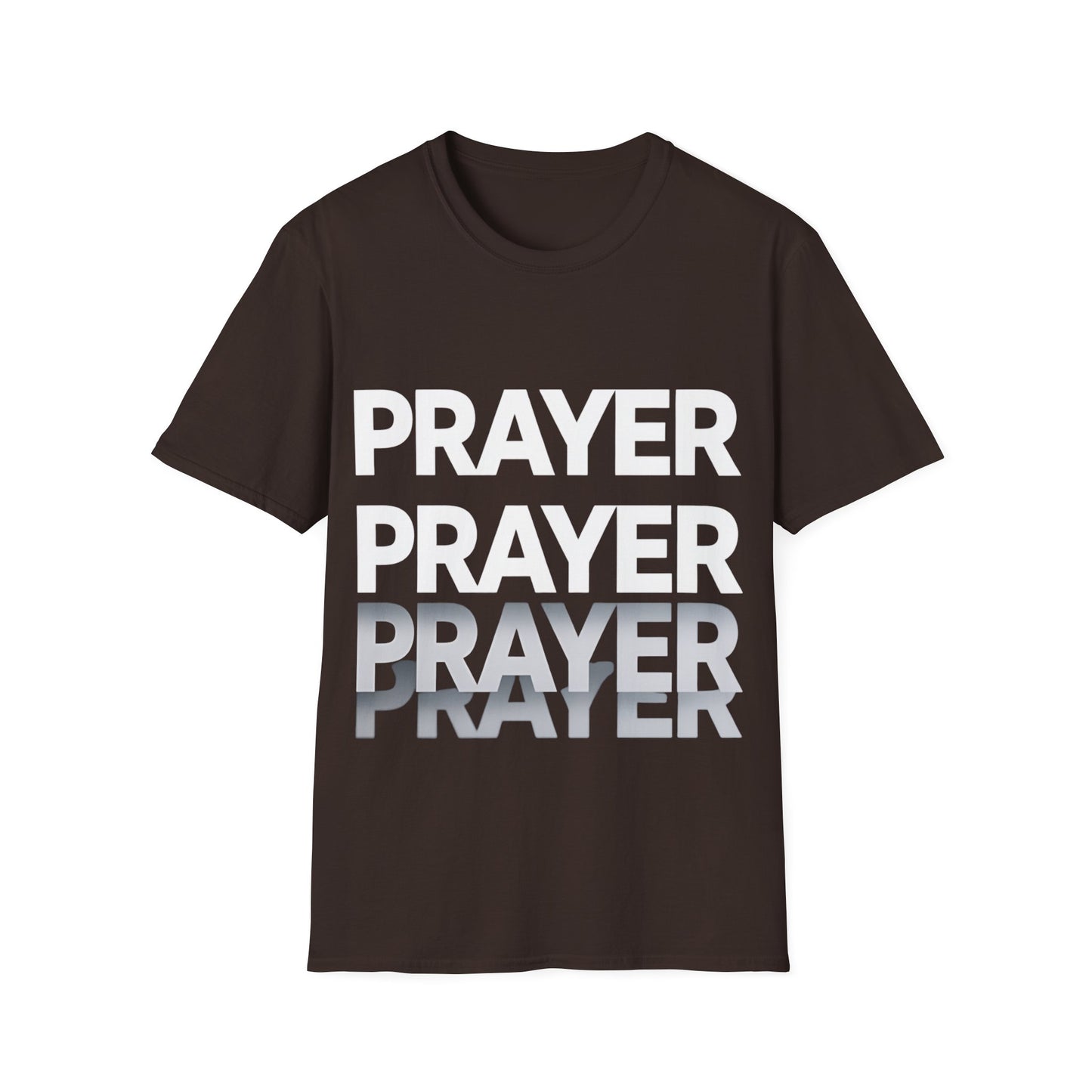 Prayer Repeat T-Shirt | Bold Spiritual Graphic Tee Gift