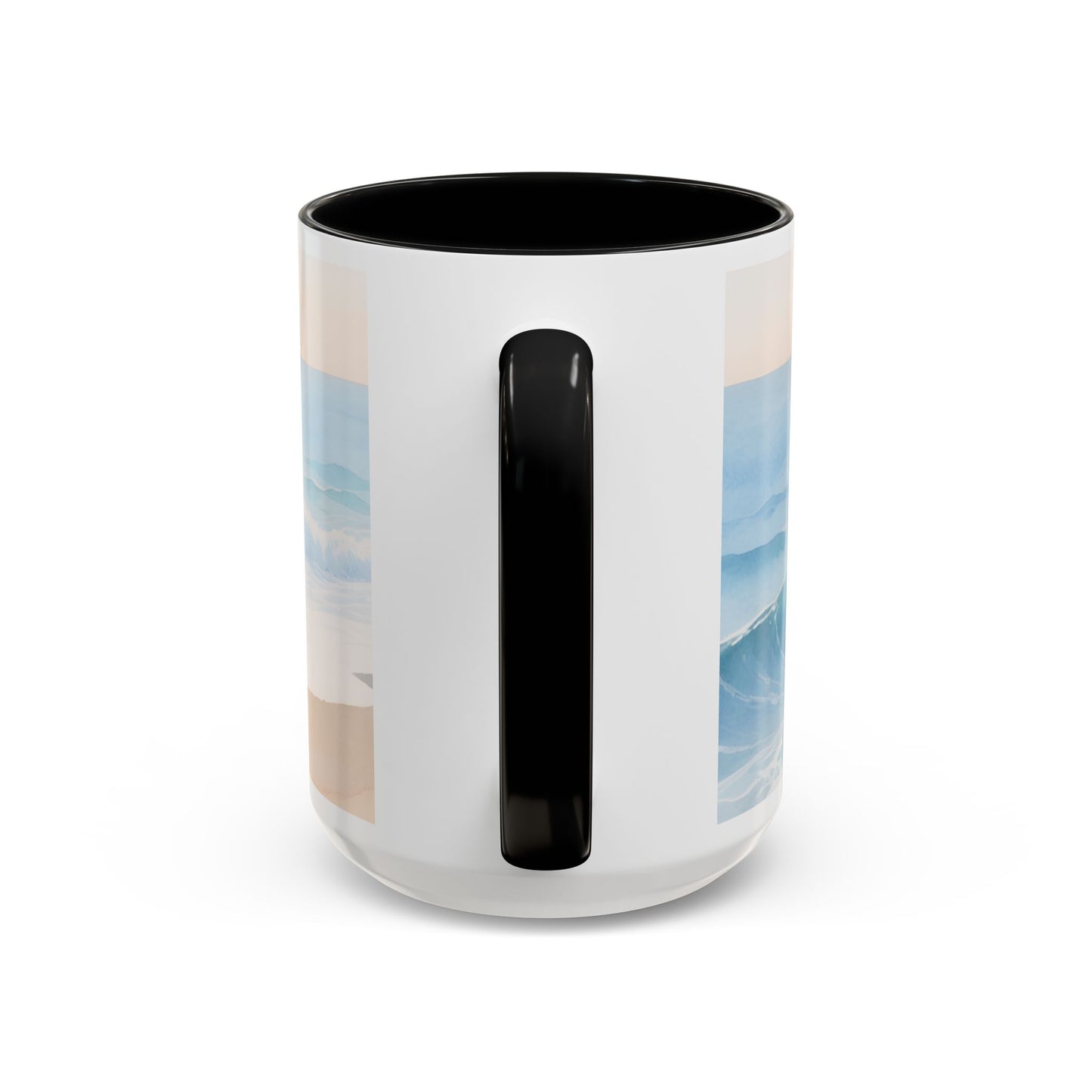 Psalm 46:10 Ocean Coffee Mug – "Be Still and Know That I Am God" Inspirational Ceramic