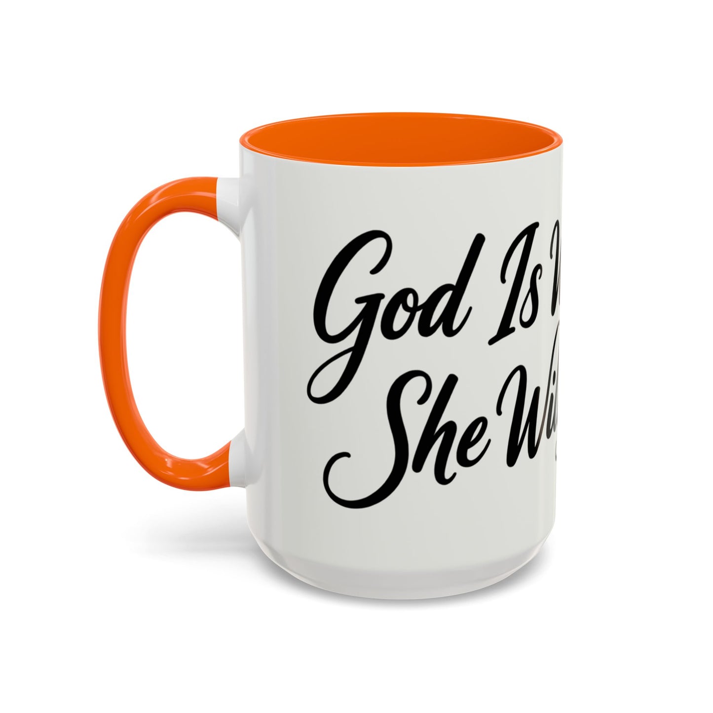 Inspirational Script Coffee Mug — "Strength Lives in Small, Steady Moments" (11/15 oz)