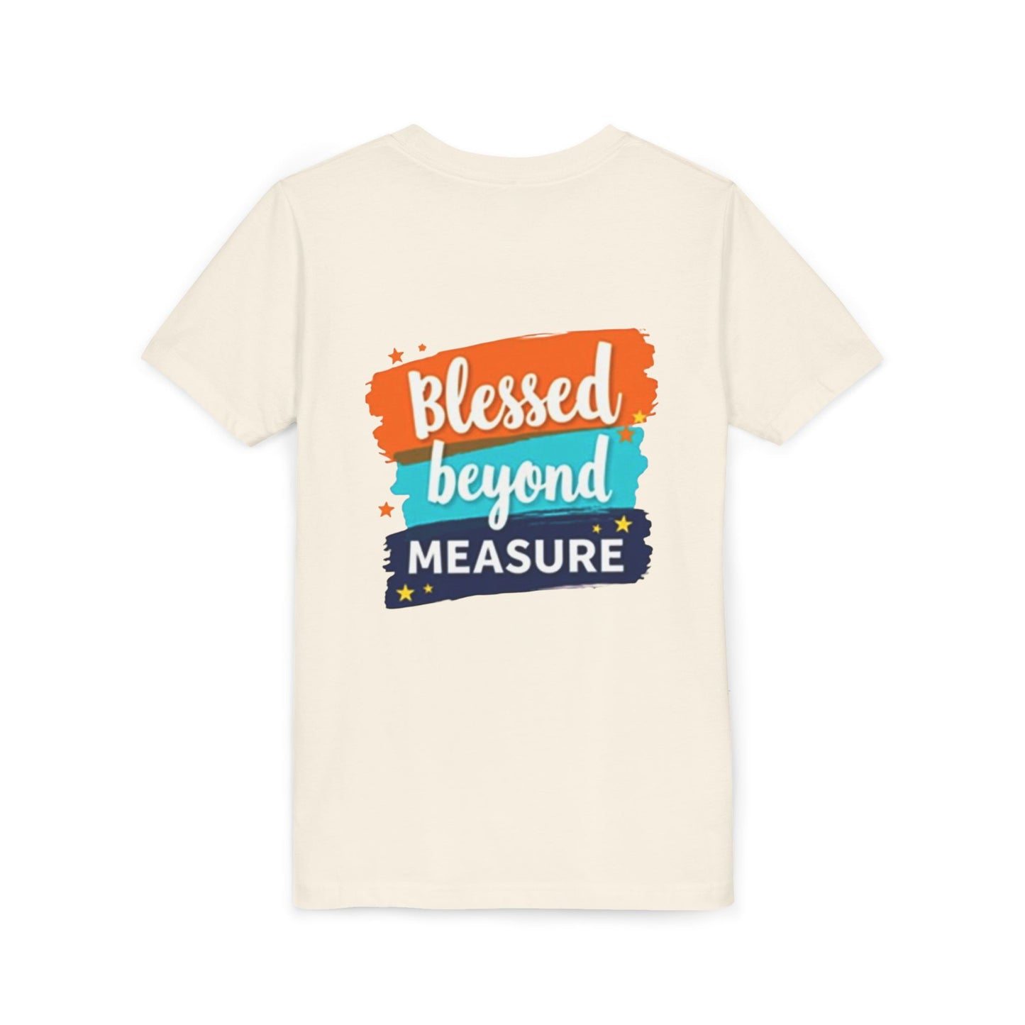 Blessed Beyond Measure Youth Tee | Inspirational Kids Shirt, Faith Design