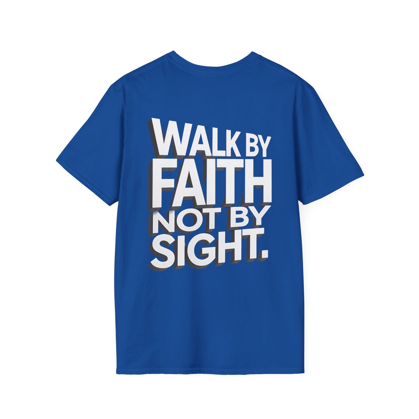Walk By Faith T-Shirt — Womens/Mens Faith Graphic Tee