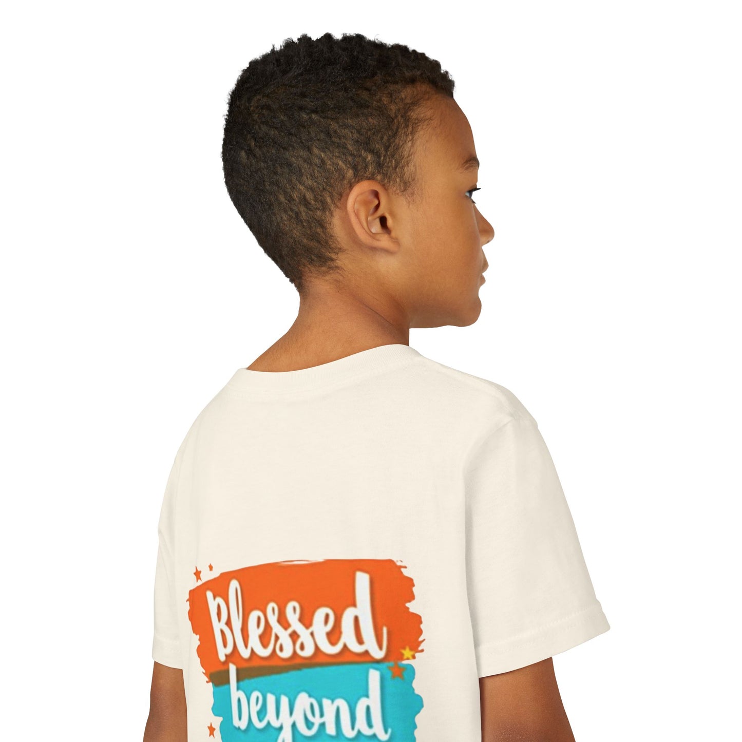 Blessed Beyond Measure Youth Tee | Inspirational Kids Shirt, Faith Design
