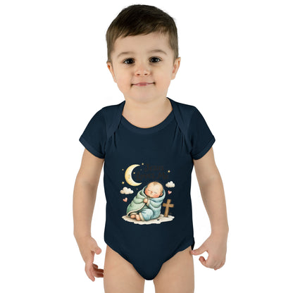 Jesus Loves Me Baby Bodysuit - Infant Christian Onesie for Newborns