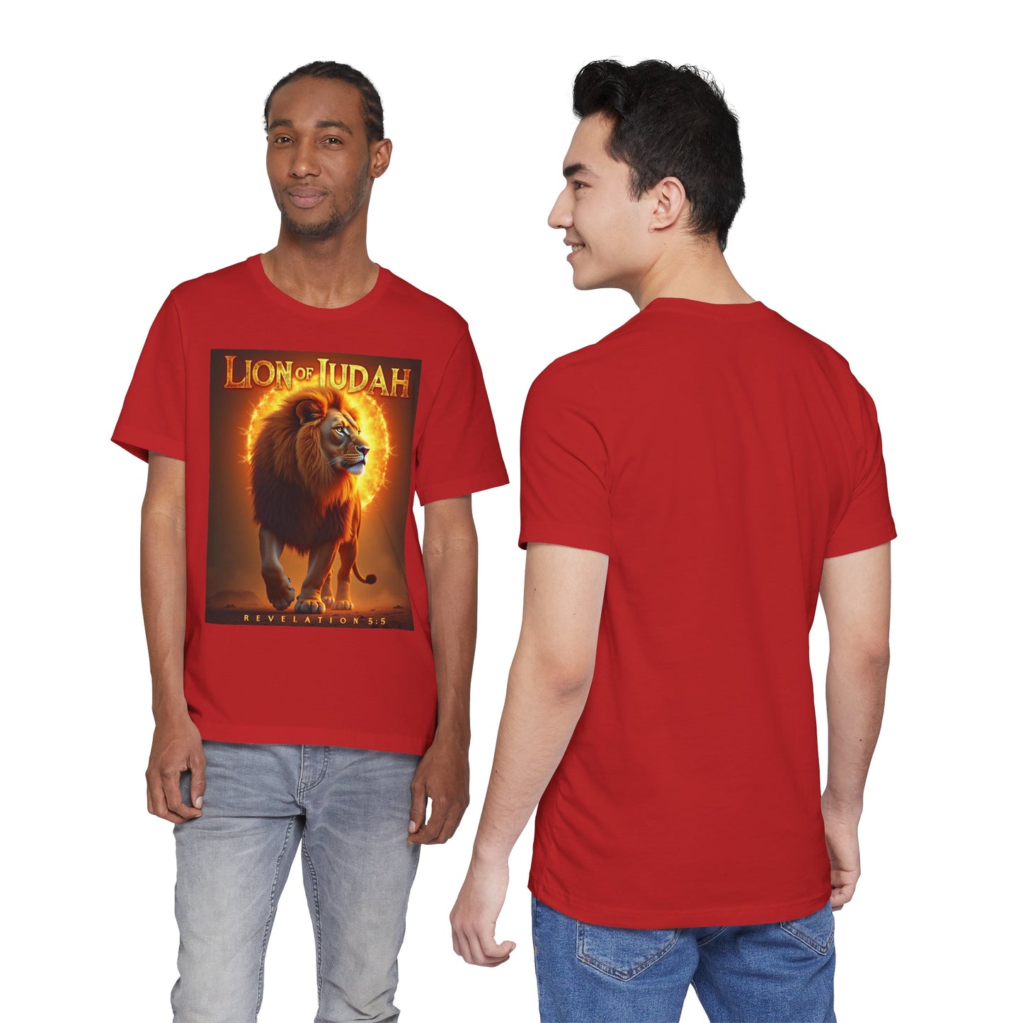Lion of Judah tee | Lion graphic shirt, Christian faith apparel | Thoughtful Gift for Him or Her