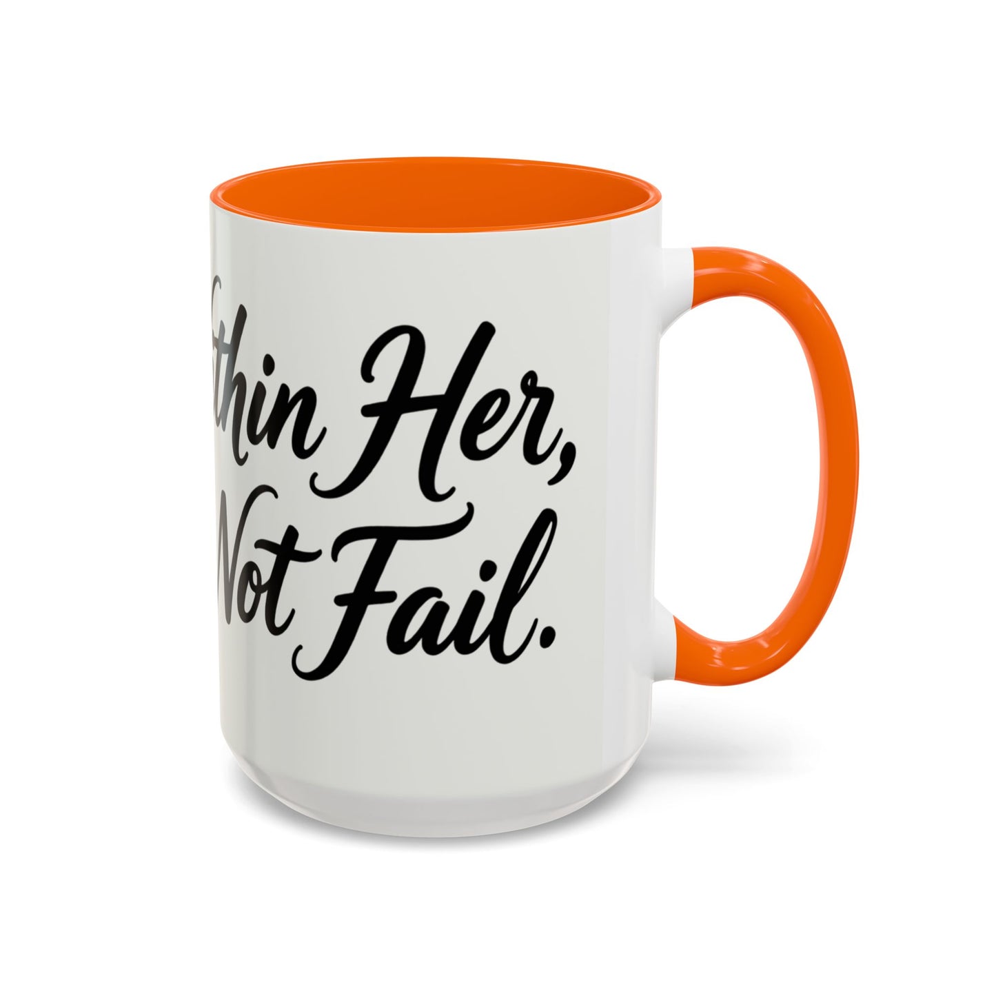 Inspirational Script Coffee Mug — "Strength Lives in Small, Steady Moments" (11/15 oz)