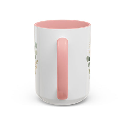 Christian Coffee Mug - "God Says You Are" Floral Inspirational Mug (11/15oz)