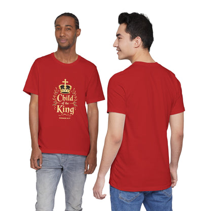 Child of the King T-Shirt | Romans 8:17 Christian Crown Tee | Perfect Gift for Believers  | Thoughtful Christian Gift