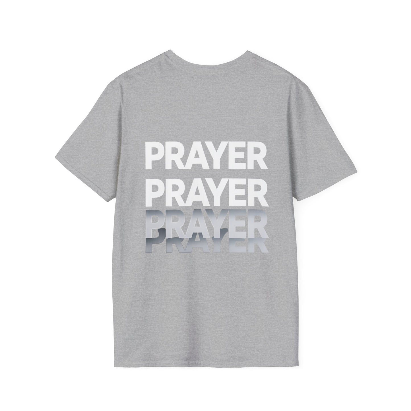Prayer Repeat T-Shirt | Bold Spiritual Graphic Tee Gift