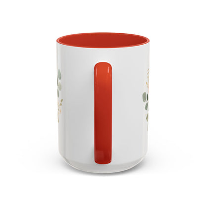 Christian Coffee Mug - "God Says You Are" Floral Inspirational Mug (11/15oz)