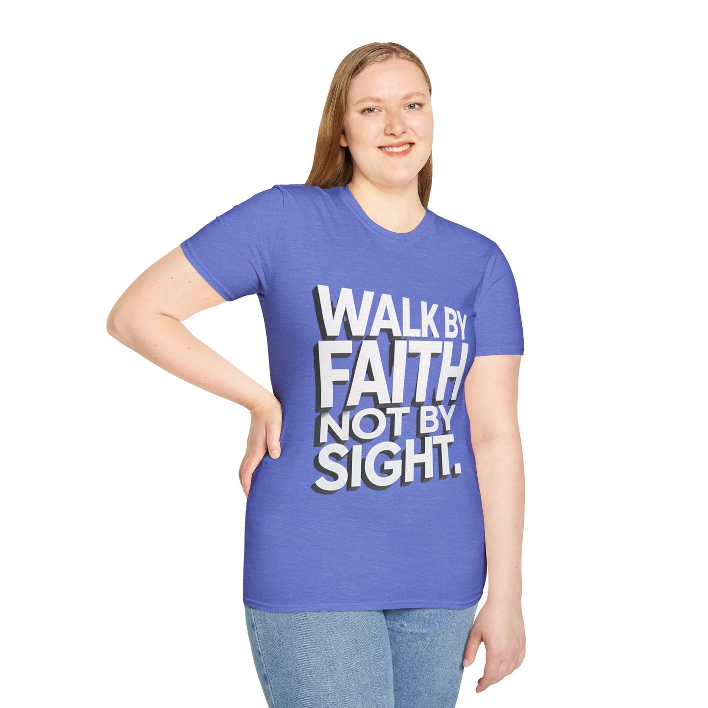 Walk By Faith T-Shirt — Womens/Mens Faith Graphic Tee