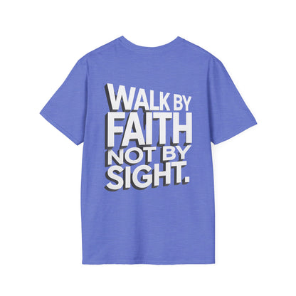 Walk By Faith T-Shirt — Womens/Mens Faith Graphic Tee