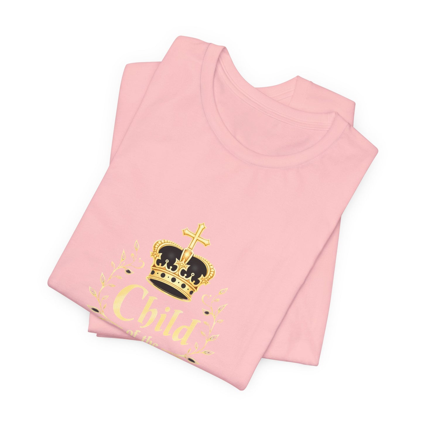 Child of the King T-Shirt | Romans 8:17 Christian Crown Tee | Perfect Gift for Believers  | Thoughtful Christian Gift