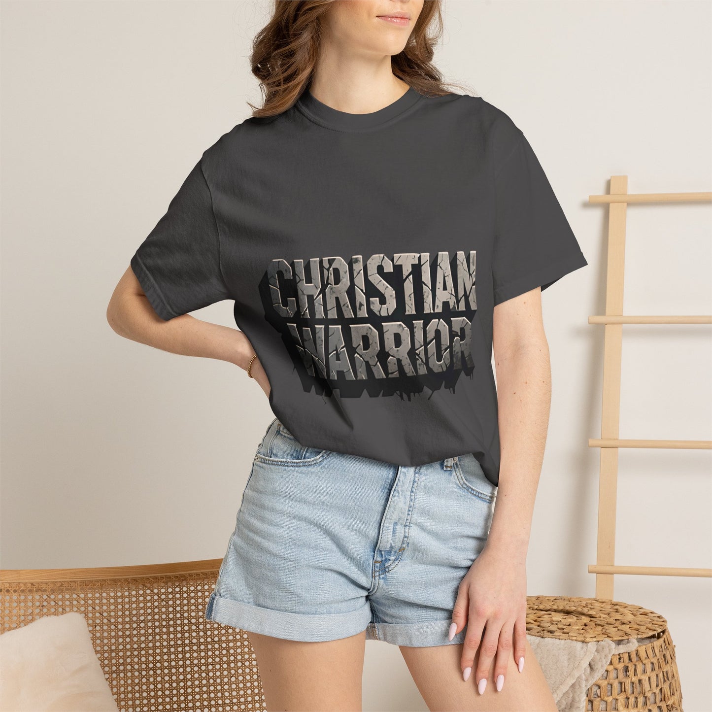 Christian Warrior T-Shirt — Bold Faith Graphic Tee