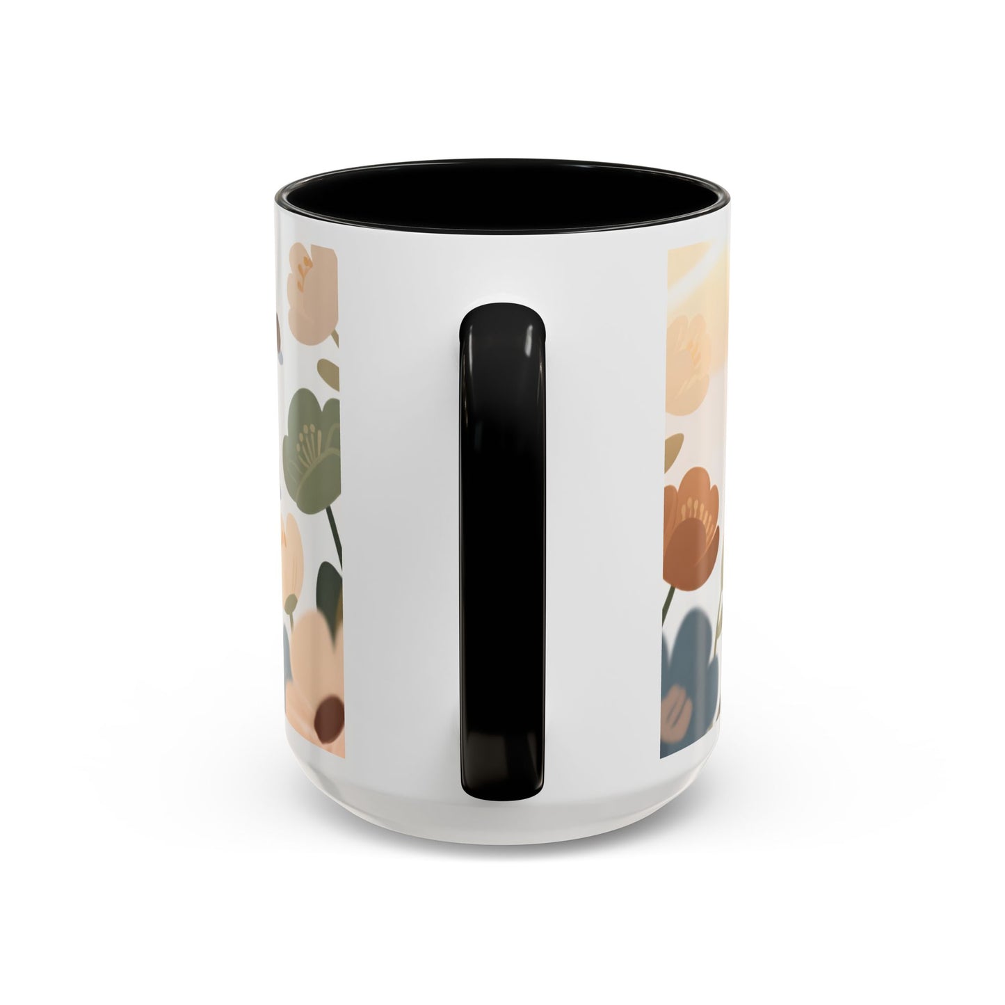 Prayer Then Coffee Mug — Christian Scripture Coffee Cup (1 Thessalonians 5:17) (Multi Color )
