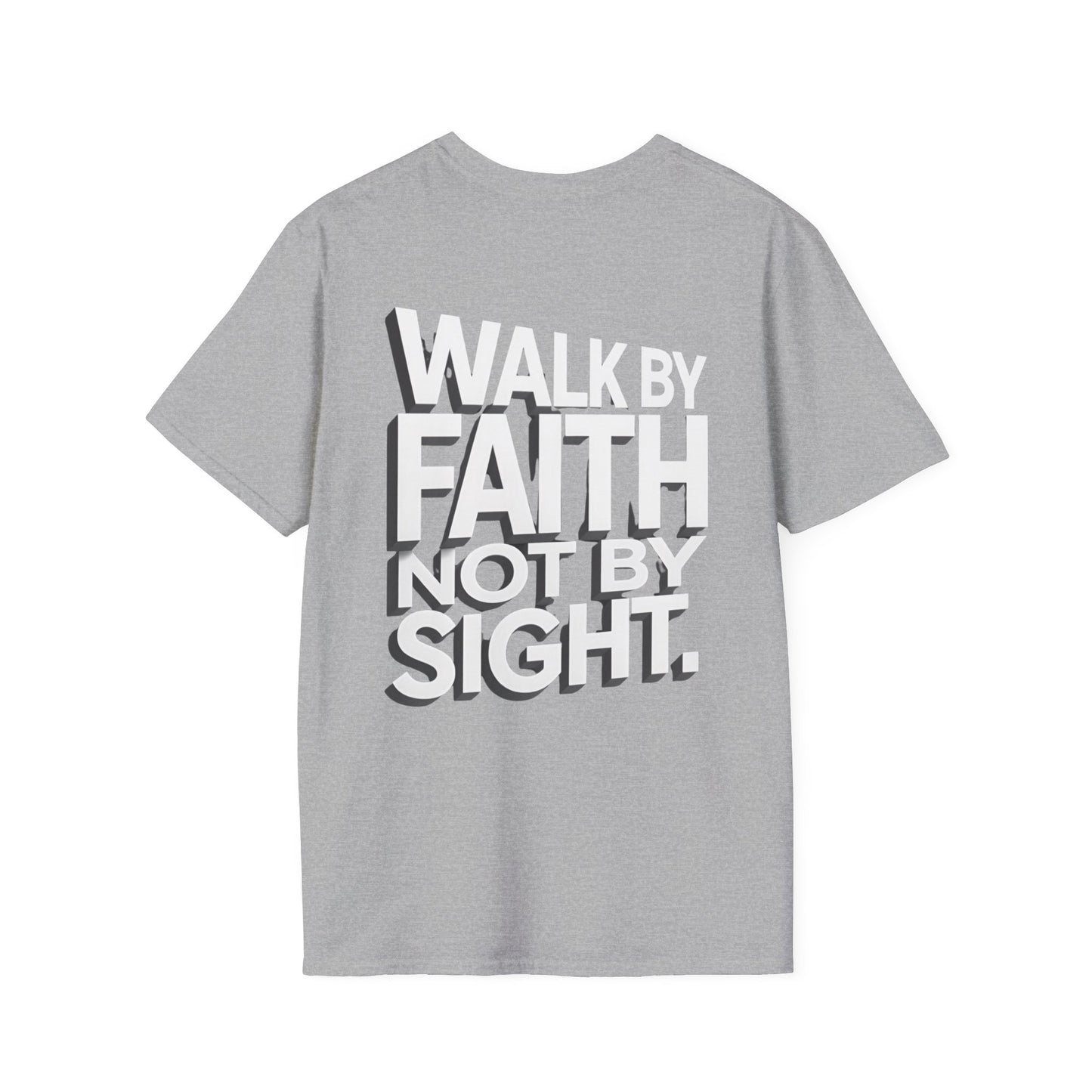 Walk By Faith T-Shirt — Womens/Mens Faith Graphic Tee