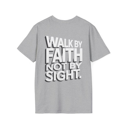 Walk By Faith T-Shirt — Womens/Mens Faith Graphic Tee