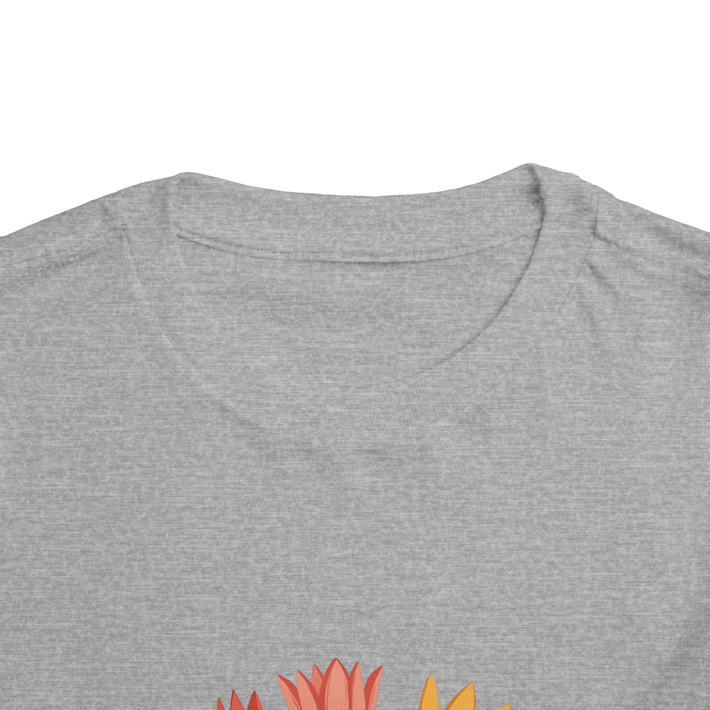 Cute Tulip Floral Christ Tee for Toddlers | Daily Faith Inspiration | Ideal Gift for Kids