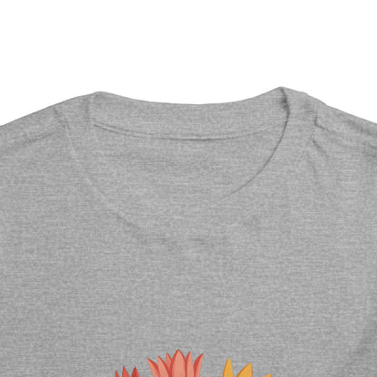 Cute Tulip Floral Christ Tee for Toddlers | Daily Faith Inspiration | Ideal Gift for Kids