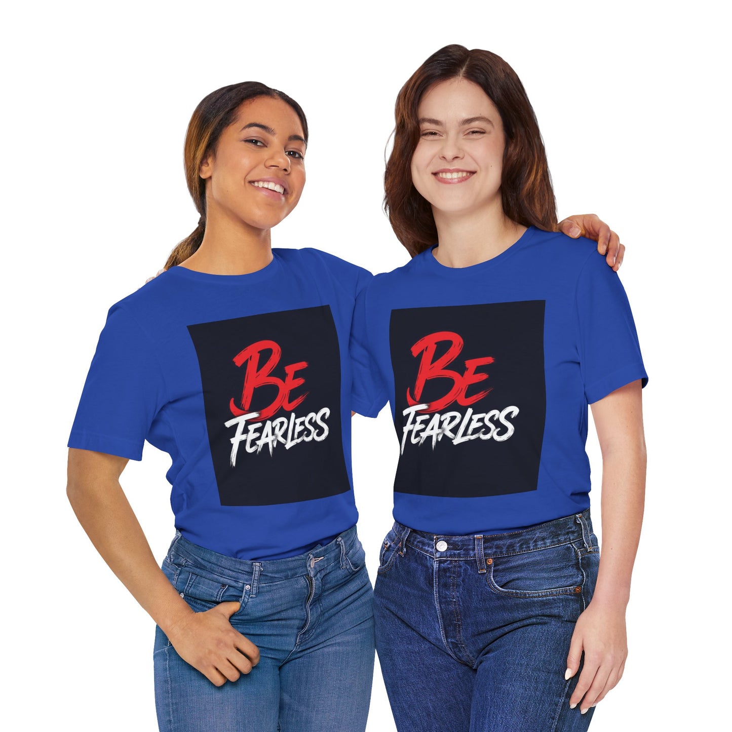 Be Fearless Tee | Inspirational Quote T-Shirt, Motivational Typography Shirt