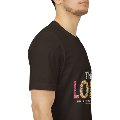 The LORD multicolor mosaic Tee | T-Shirt, Christian faith typography