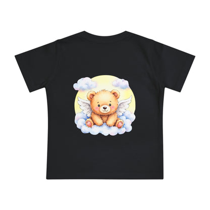 Baby T-Shirt — Personalized "God's Little Angel" Teddy Design
