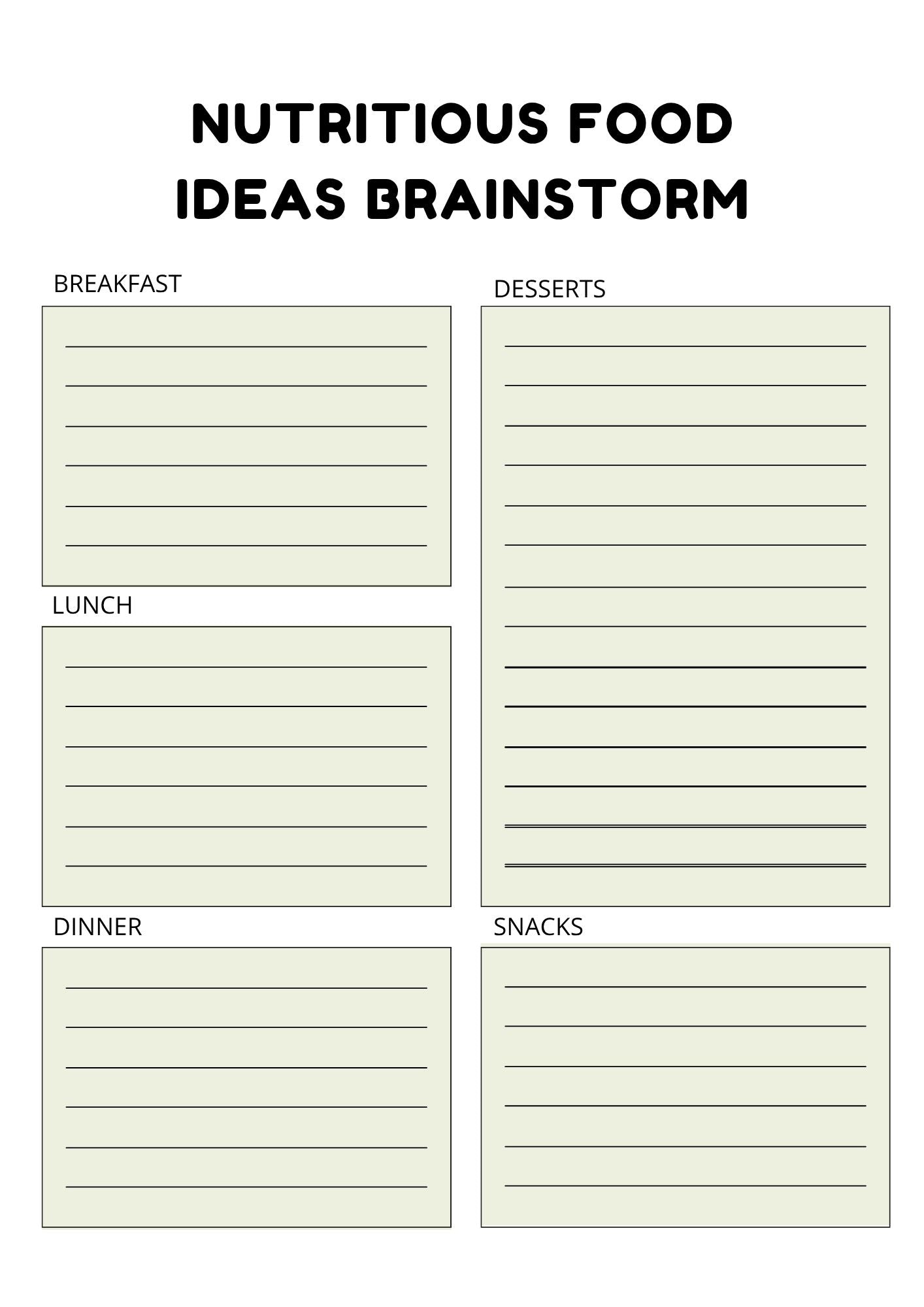 Nutrition Planner  Wellness Starts Within