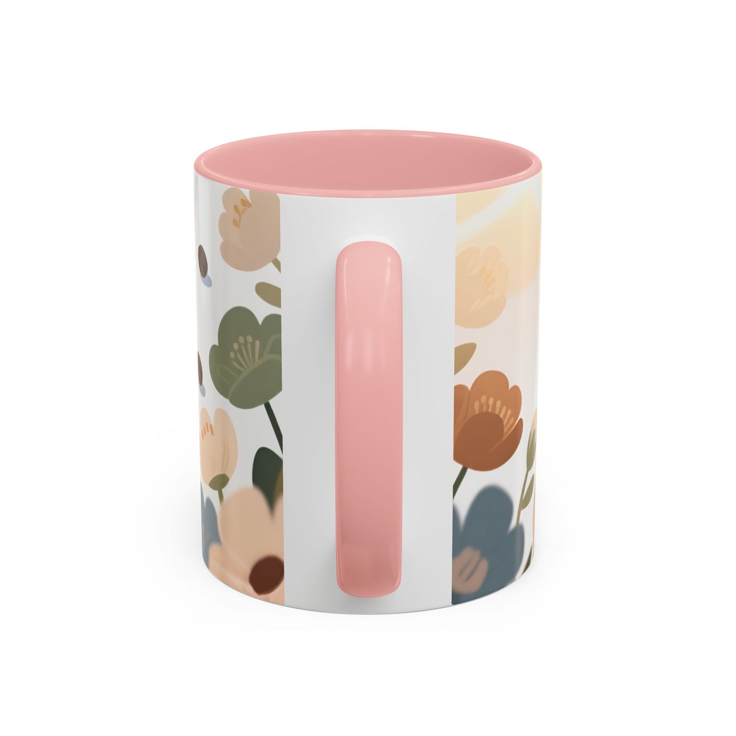 Prayer Then Coffee Mug — Christian Scripture Coffee Cup (1 Thessalonians 5:17) (Multi Color )