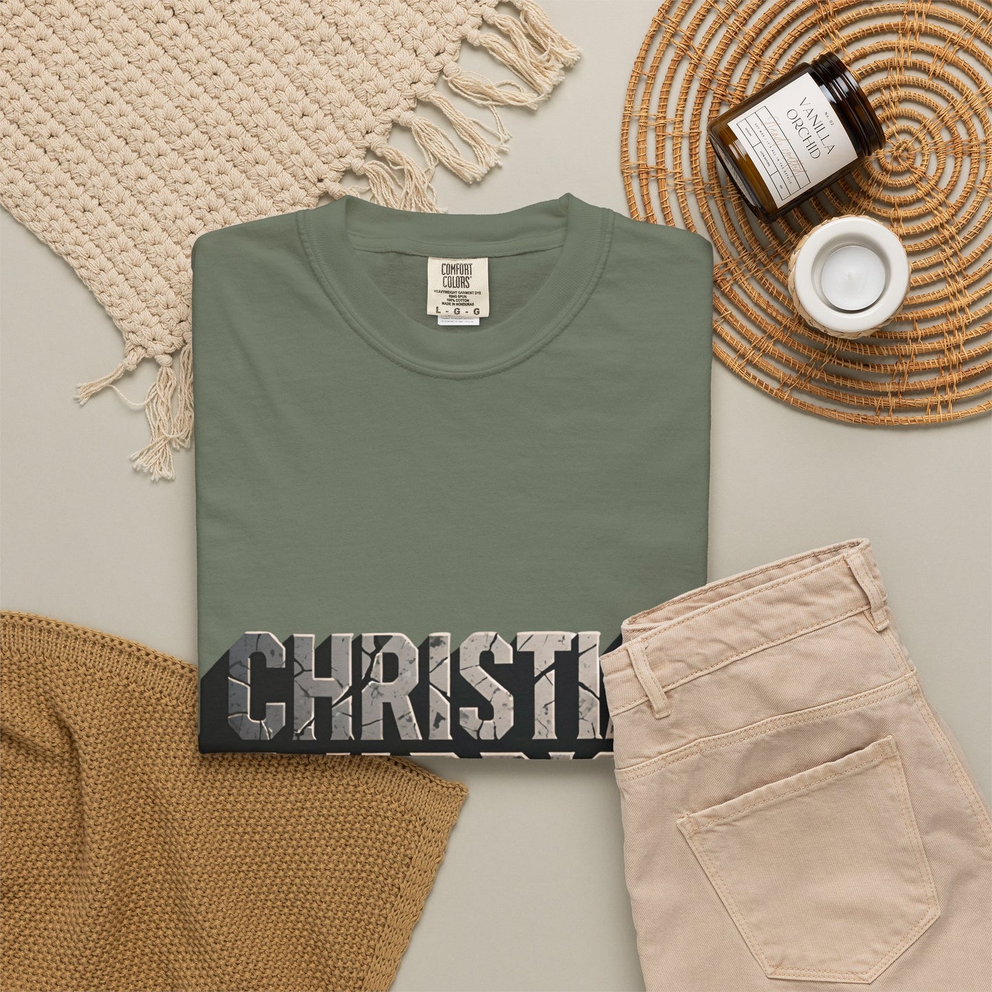 Christian Warrior T-Shirt — Bold Faith Graphic Tee