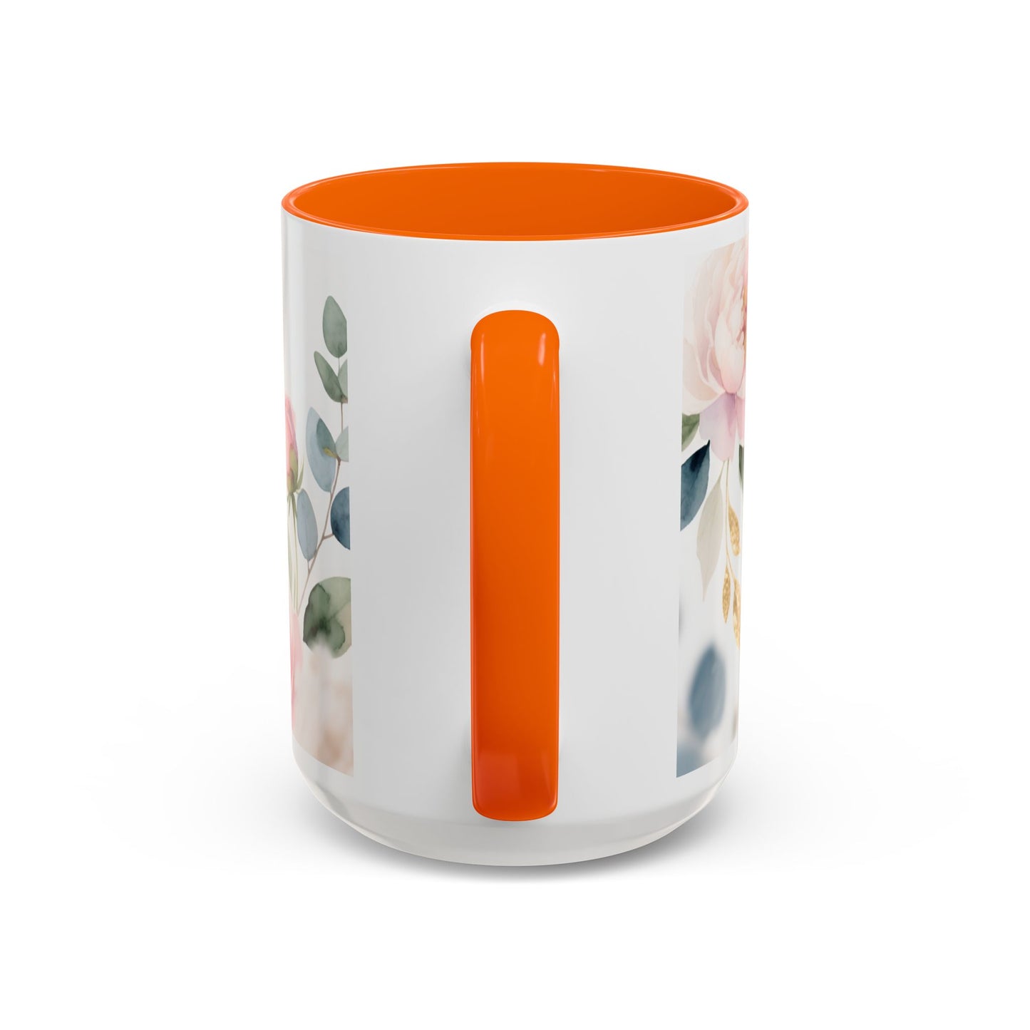 Grace Upon Grace Coffee Mug — Floral John 1:16 Scripture Accent Mug
