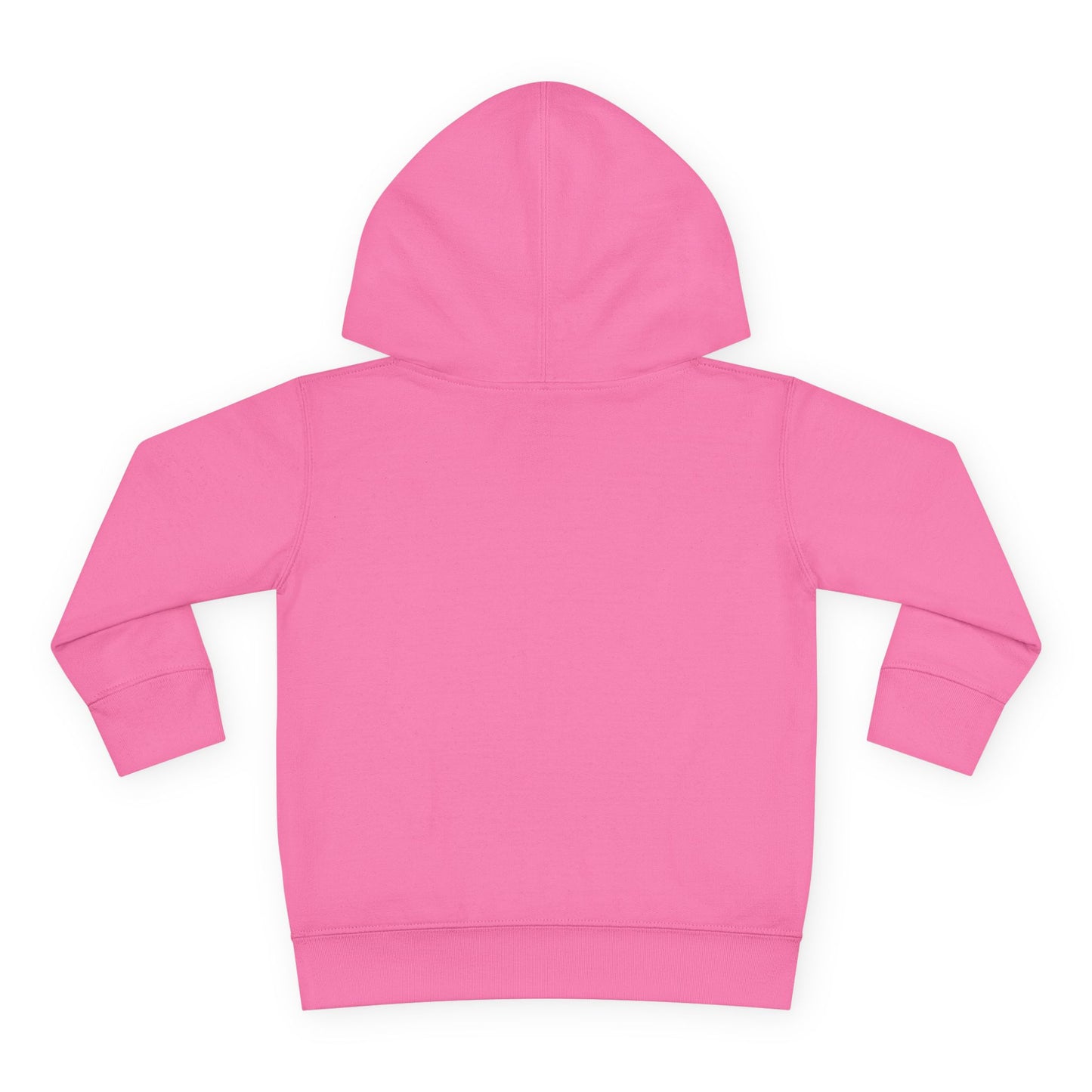 Toddler Hoodie — "Created With Purpose" Rainbow Fingerprint Cross