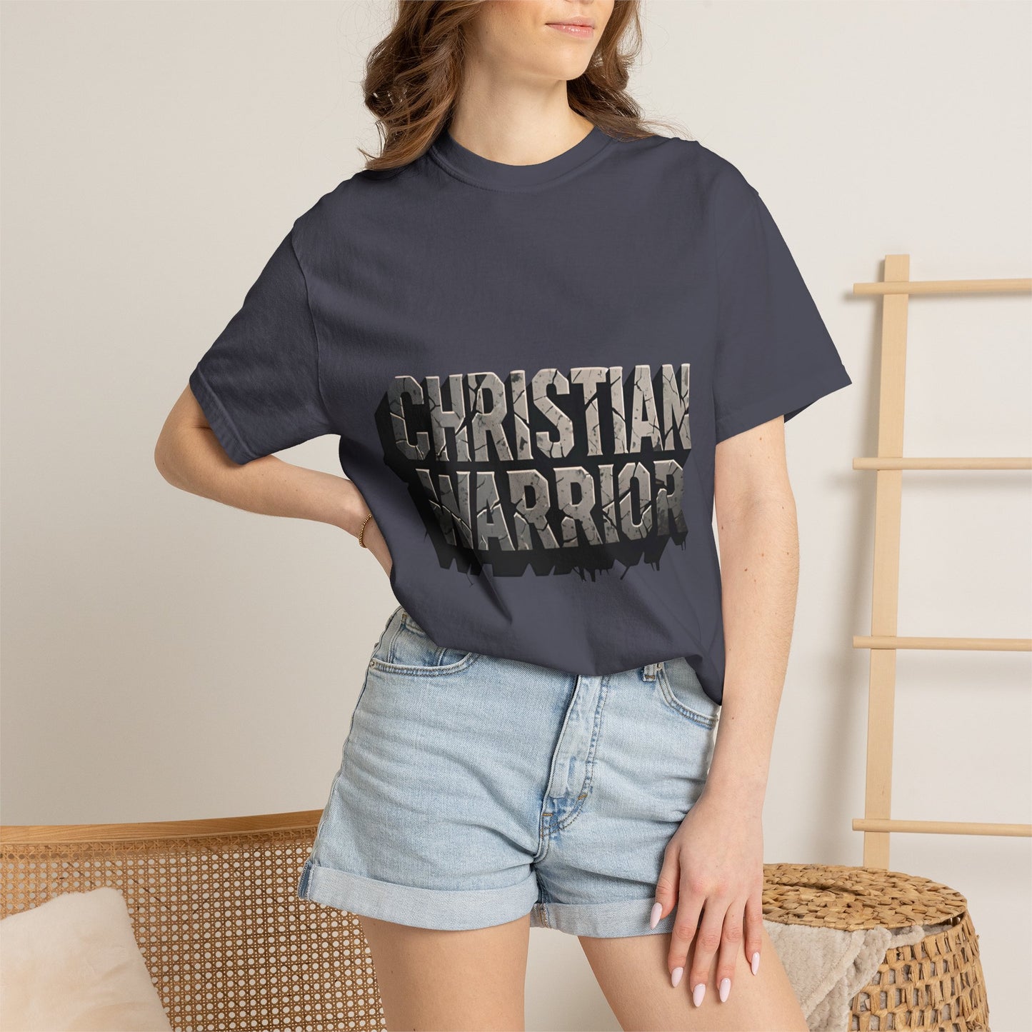 Christian Warrior T-Shirt — Bold Faith Graphic Tee