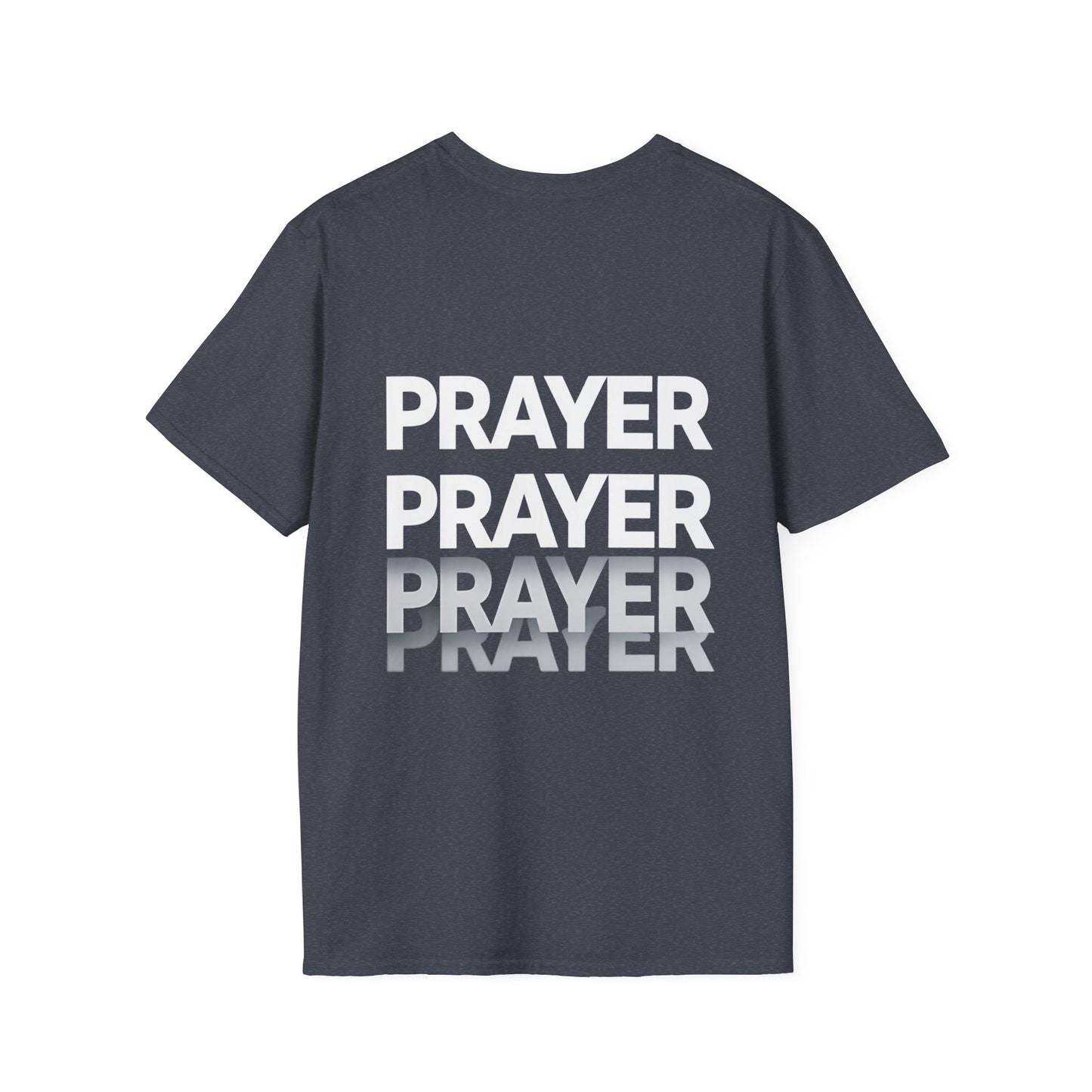 Prayer Repeat T-Shirt | Bold Spiritual Graphic Tee Gift